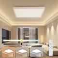 Brilagi - LED prigušivo stropno svjetlo za kupaonicu FRAME SMART LED/50W/230V 60x60 cm 3000-6000K IP44 bijela + daljinski upravljač
