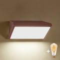 Brilagi - LED prigušivo vanjsko zidno svjetlo TRIANGLE 1xE27/6W/230V 2700-6500K IP65 smeđa