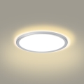 Brilagi - LED stropno svjetlo za kupaonicu ULTRA SLIM LED/18W/230V Ø 30 cm srebrna IP54