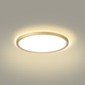 Brilagi - LED stropno svjetlo za kupaonicu ULTRA SLIM LED/18W/230V Ø 30 cm zlatno IP54