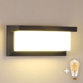 Brilagi - LED vanjsko zidno svjetlo BRICKY s mogućnošću prigušivanja 1xE27/6W/230V 2700-6500K IP54 antracit