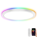 Immax NEO 07164-40 - LED RGB+CCT stropna svjetiljka s mogućnošću prigušivanja NEO LITE TUDO LED/50W/230V Wi-Fi Tuya + daljinski upravljač