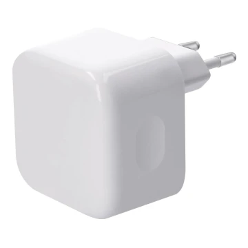 Adapter za brzo punjenje 2xUSB-C 36W bijela