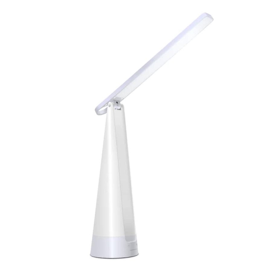 Aigostar - LED Prigušiva punjiva stolna lampa LED/7W/5V 4000K 4400 mAh bijela