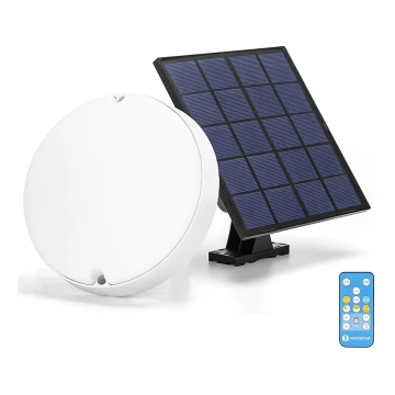 Aigostar - LED Prigušiva solarna stropna svjetiljka LED/3,2V 3000K/4000K/6500K IP65 + daljinski upravljač