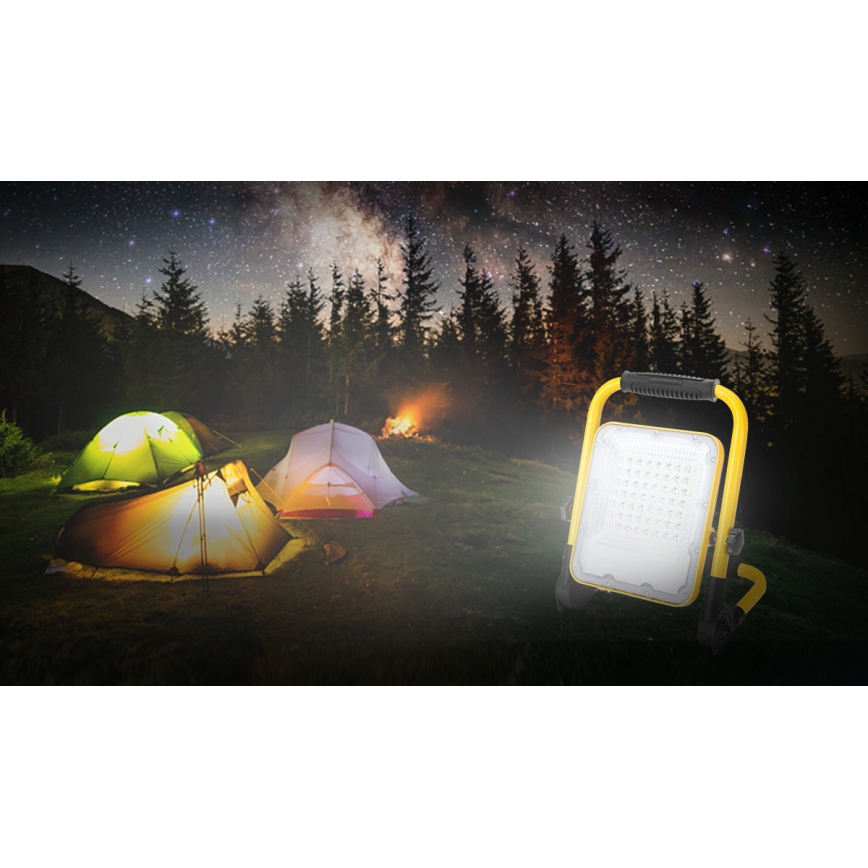 Aigostar - LED Prigušivi punjivi reflektor LED/30W/5V 6500K IP65