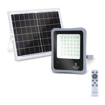 Aigostar - LED Prigušivi solarni reflektor LED/100W/3,2V IP65 + DU