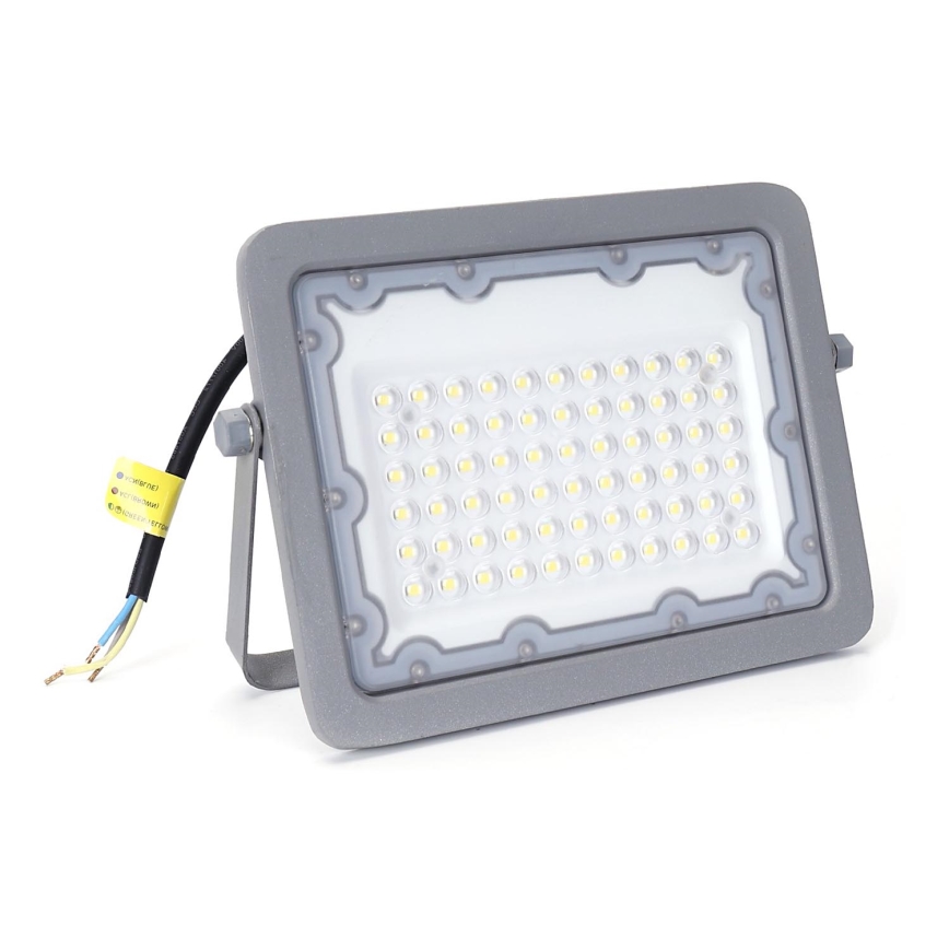 Aigostar - LED Reflektor LED/50W/230V siva 6500K IP65