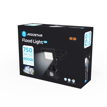 Aigostar - LED Reflektor sa senzorom LED/10W/230V 6500K IP65