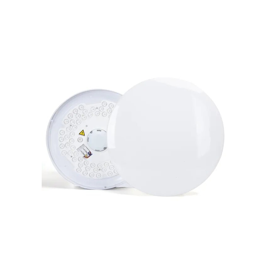 Aigostar - LED RGBW Stropna svjetiljka za kupaonicu LED/18W/230V 3000-6500K IP44 + daljinski upravljač