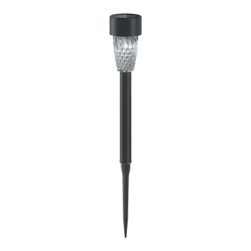 Aigostar - LED Solarna lampa LED/0,006W/1,2V 29,7 cm crna 6500K IP44