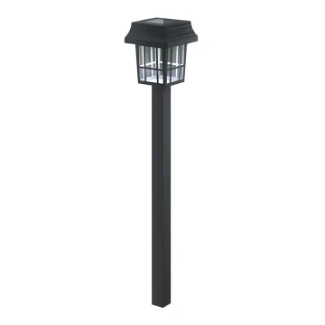 Aigostar - LED Solarna lampa LED/0,006W/1,2V 32 cm crna 6500K IP44