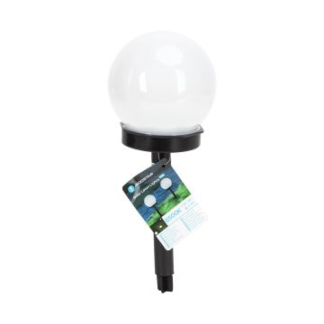 Aigostar - LED Solarna lampa LED/0,006W/1,2V 33cm crna 6500K IP44