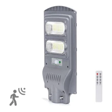 Aigostar - LED Solarna ulična svjetiljka sa senzorom LED/100W/3,2V IP65 6500K + daljinski upravljač