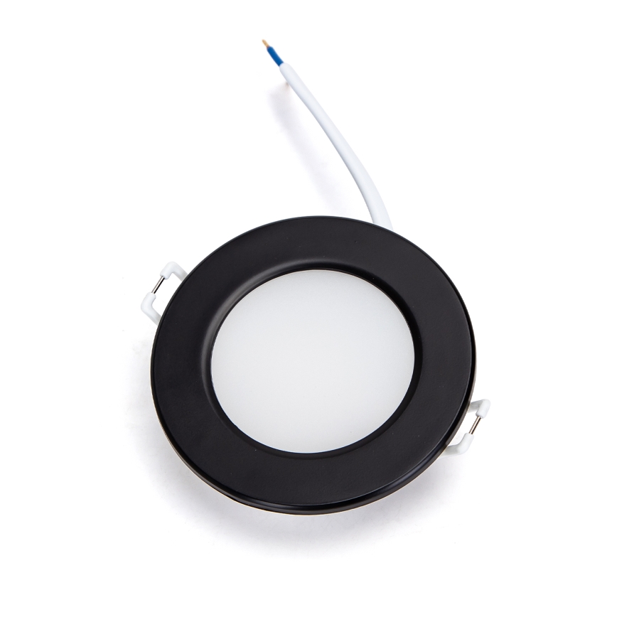 Aigostar - LED Ugradbena svjetiljka za kupaonicu LED/4,8W/230V 3000K crna IP65