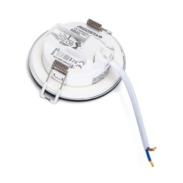 Aigostar - LED Ugradbena svjetiljka za kupaonicu LED/4,8W/230V 4000K crna IP65