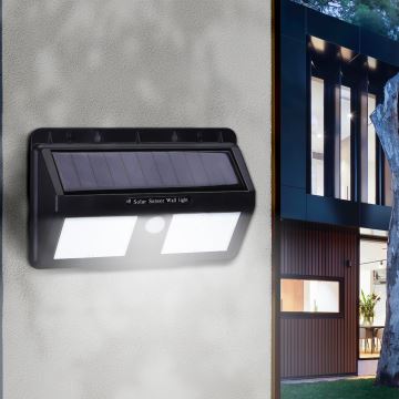 Aigostar - LED Vanjska solarna svjetiljka sa senzorom LED/2,29W/5,5V IP65