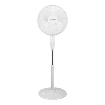 Aigostar - Podni ventilator 40W/230V bijela