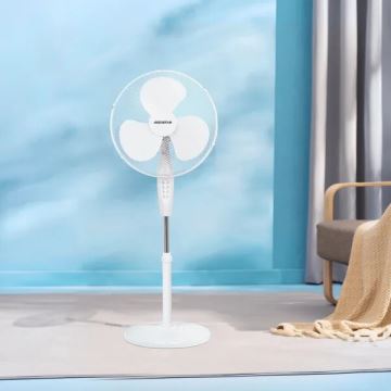 Aigostar - Podni ventilator 40W/230V bijela