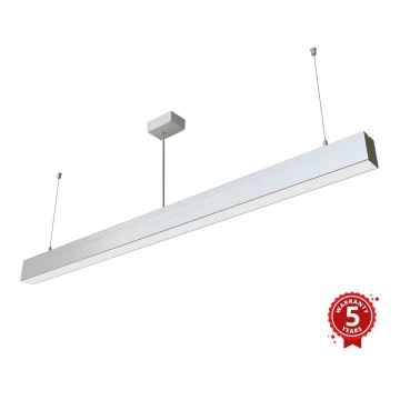 APLED - LED Luster na sajli LOOK LED/46W/230V 4000K 120 cm srebrna