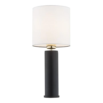 Argon 4233 - Stolna lampa ALMADA 1xE27/15W/230V crna/bijela