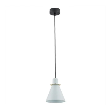 Argon 4682 - Luster na sajli BEVERLY 1xE27/15W/230V plava/zlatna