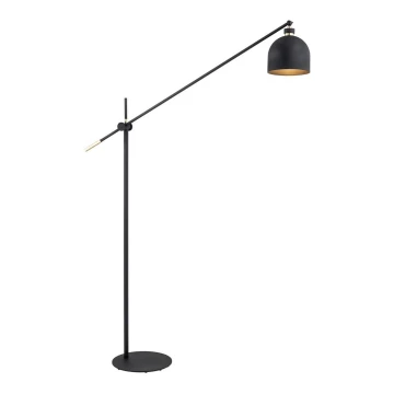 Argon 4735 - Podna lampa DETROIT 1xE27/15W/230V crna