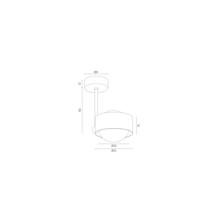 Argon 8058 - Viseći luster MASSIMO PLUS 1xG9/6W/230V bijela