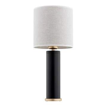 Argon 8316 - Stolna lampa RIVA 1xE27/15W/230V 48 cm crna