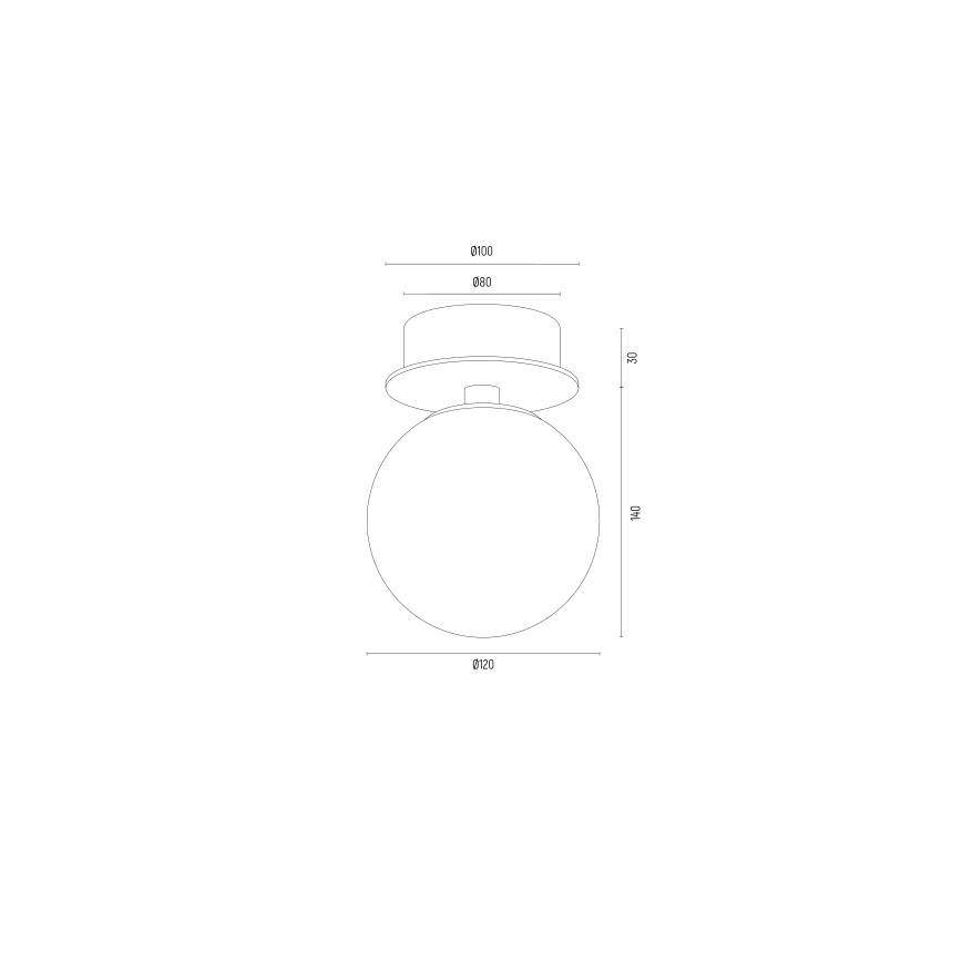 Argon 8510 - Zidna svjetiljka PALOMA 1xE14/7W/230V zlatna/crna