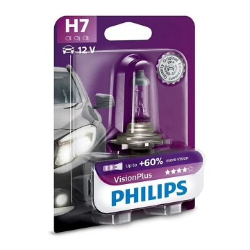 Auto žarulja Philips VISIONPLUS 12972VPB1 H7 PX26d/55W/12V