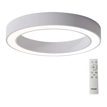 Azzardo AZ5034 - LED Prigušiva stropna svjetiljka MARCO LED/60W/230V bijela + daljinski upravljač