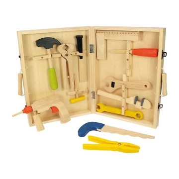 Bigjigs Toys - Drveni kovčeg za alat