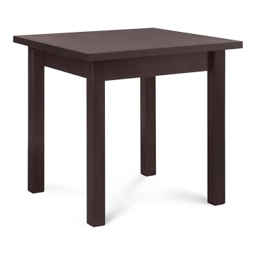 Blagovaonski stol HOSPE 78x80 cm bukva/wenge