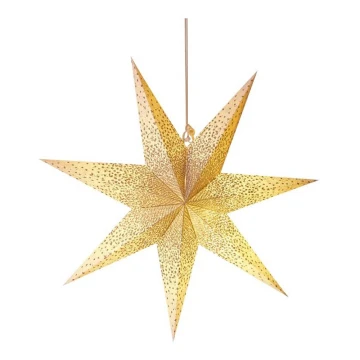 Božićna dekoracija 1xE14/25W/230V pr. 60 cm zlatna