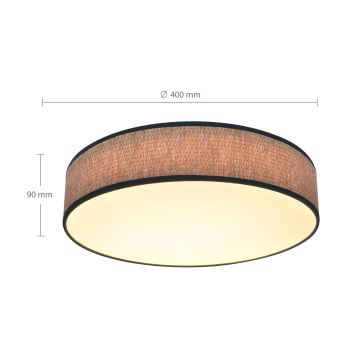 Brilagi - LED Prigušiva stropna svjetiljka ADELA LED/48W/230V 3000-6500K pr. 40 cm + daljinski upravljač