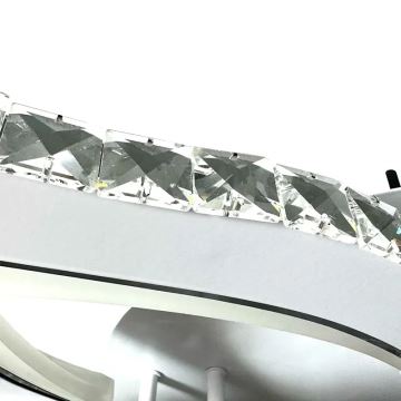 Brilagi - LED Prigušivi nadgradni luster TWIST LED/180W/230V 3000-6500K + daljinski upravljač