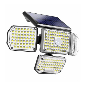 Brilagi - LED Solarna zidna svjetiljka sa senzorom WALLIE LED/5W/5,5V IP65