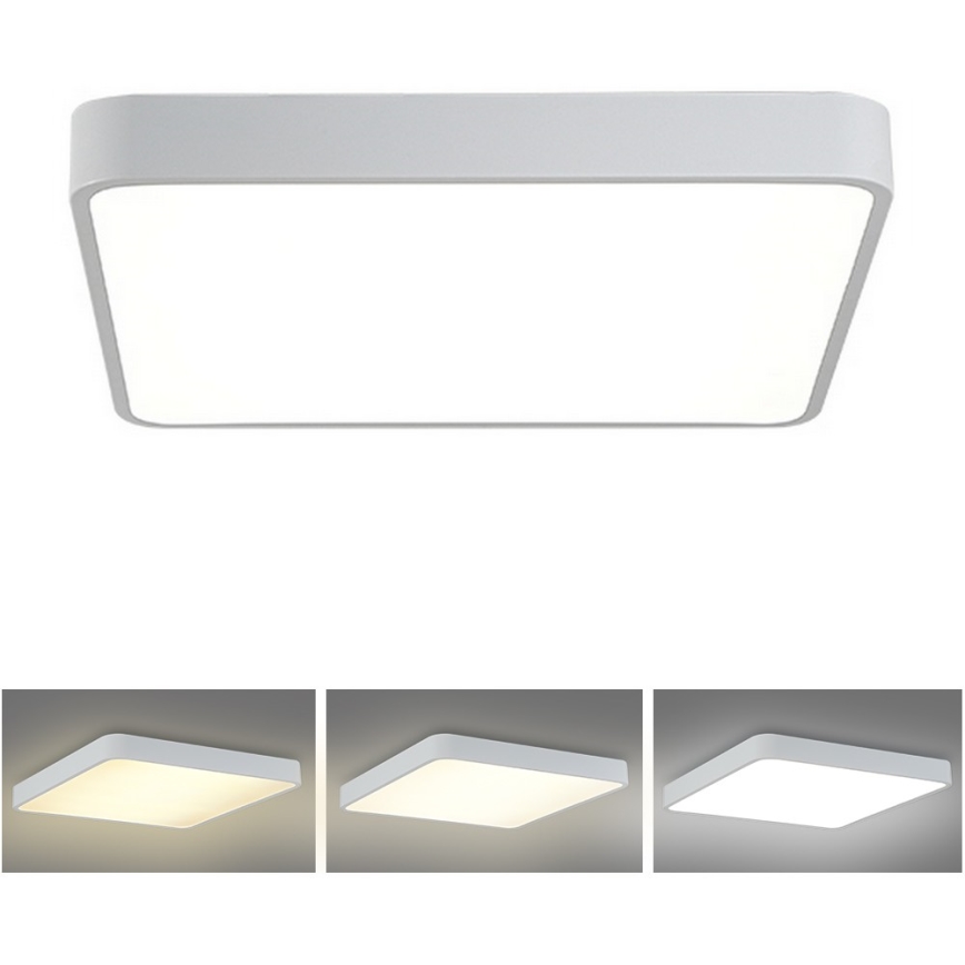 Brilagi - LED Stropna svjetiljka POOL LED/36W/230V 3000/4500/6000K 40x40 cm bijela