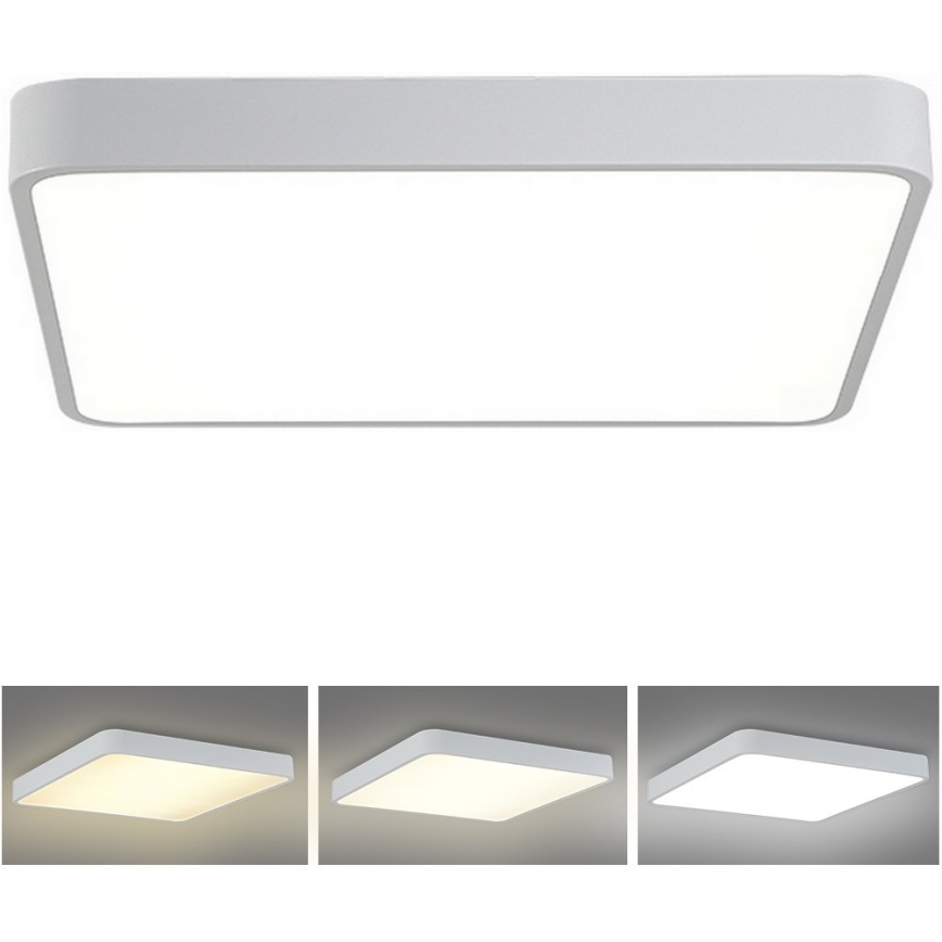 Brilagi - LED Stropna svjetiljka POOL LED/48W/230V 3000/4500/6000K 50x50 cm bijela