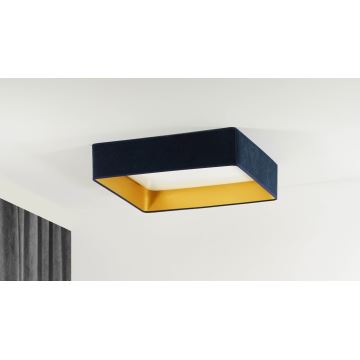 Brilagi - LED Stropna svjetiljka VELVET SQUARE LED/24W/230V tamno plava