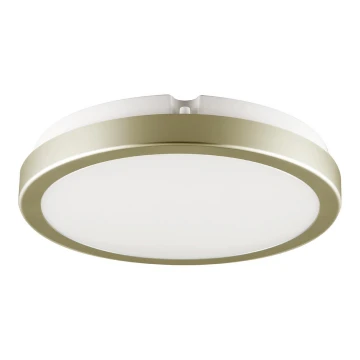 Brilagi - LED Stropna svjetiljka za kupaonicu PERA LED/18W/230V pr. 22 cm IP65 zlatna