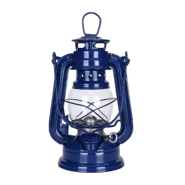 Brilagi - Petrolejska lampa LANTERN 19 cm tamno plava