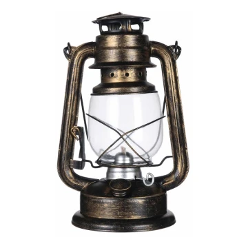 Brilagi - Petrolejska lampa LANTERN 28 cm bakrena