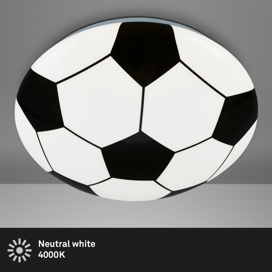 Brilo - LED Dječja stropna svjetiljka FOTBALL LED/12W/230V