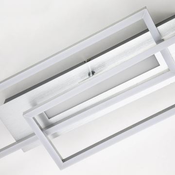 Brilo - LED Nadgradni luster FRAME 2xLED/20W/230V mat krom