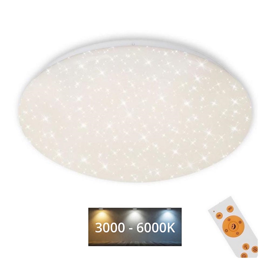 Brilo - LED Prigušiva stropna svjetiljka STARRY SKY LED/40W/230V 3000-6000K + daljinski upravljač