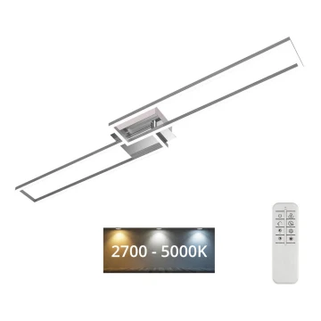 Brilo - LED Prigušivi nadgradni luster FRAME 2xLED/20W/230V 2700-5000K + daljinski upravljač