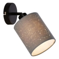 Briloner 2078-014 - Zidna reflektorska svjetiljka SPOTLIGHT 1xE27/25W/230V siva/crna