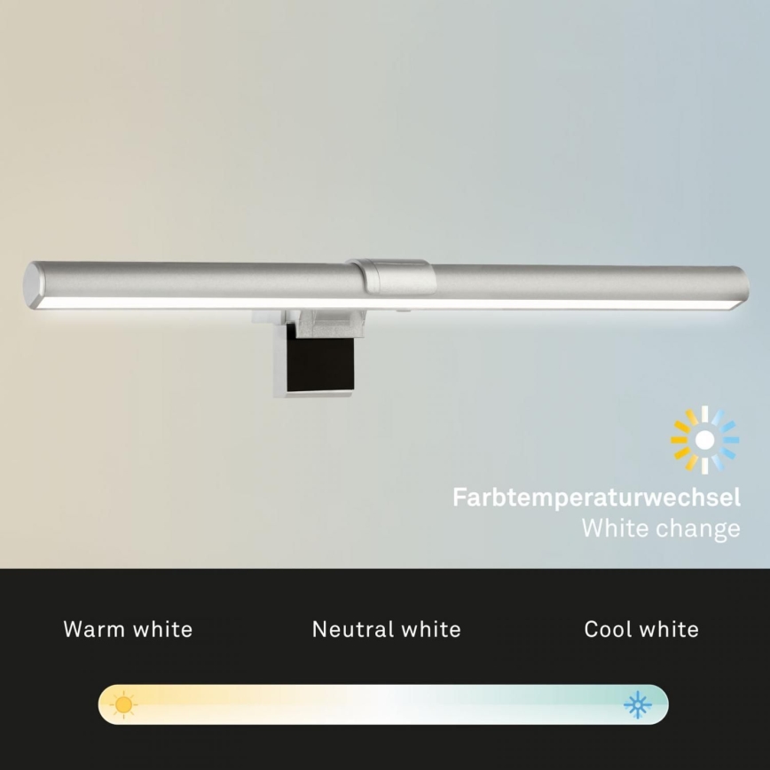 Briloner 2303-014 - LED Prigušivo osvjetljenje za monitor LED/3,5W/5V 3000/4500/6500K